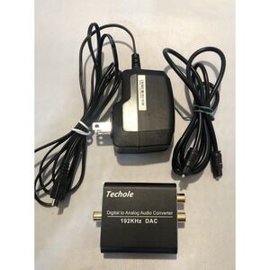 Techole Digital to Analog Audio Converter 192kHz & Power Cord,‎ Digital Toslink